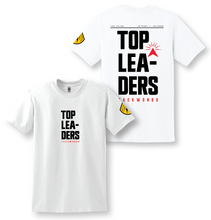 Load image into Gallery viewer, Lead from the Top SS Tee in White