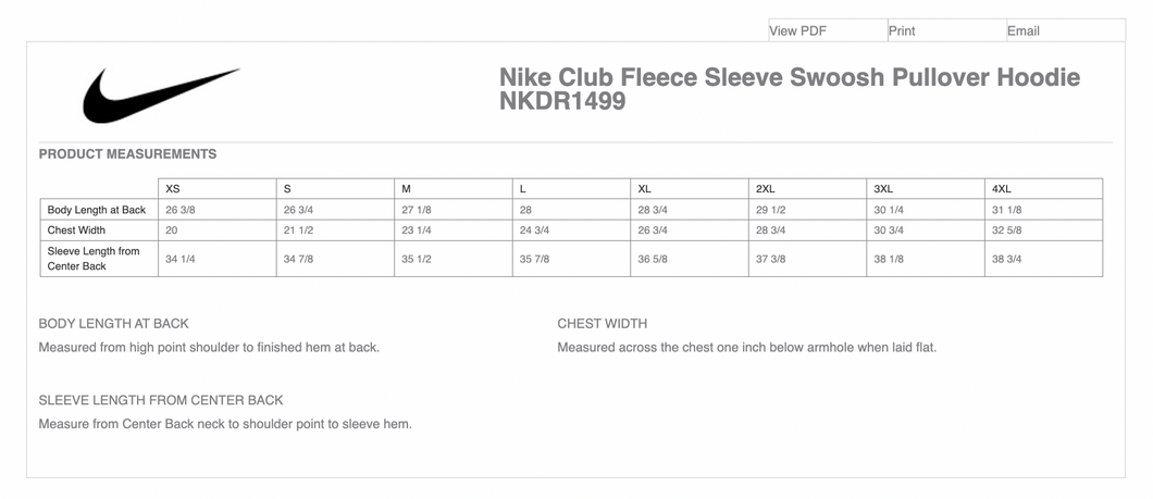 PO Hoodie by Nike