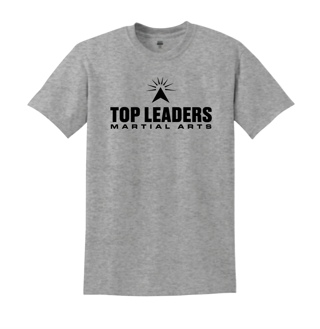 Peak SS Tee in Grey Htr