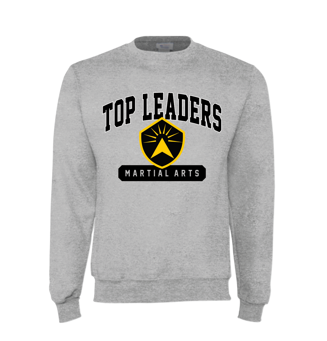 On Top Crew Sweatshirt by Champion in Grey Htr