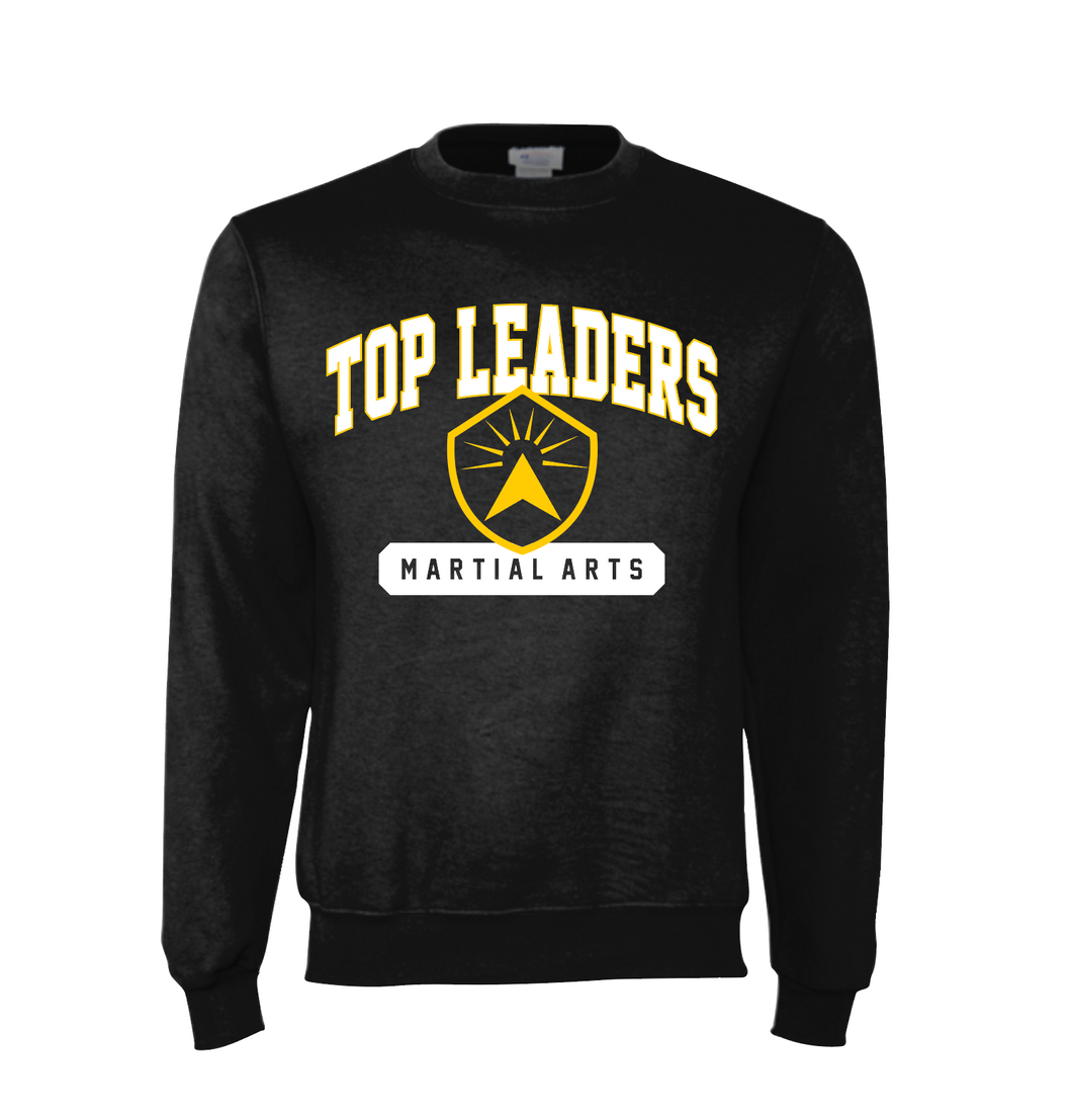 On Top Crew Sweatshirt by Champion in Black