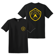 Load image into Gallery viewer, Badge of Honor SS Tee in Black
