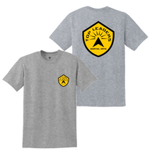 Load image into Gallery viewer, Badge of Honor SS Tee in Grey Htr
