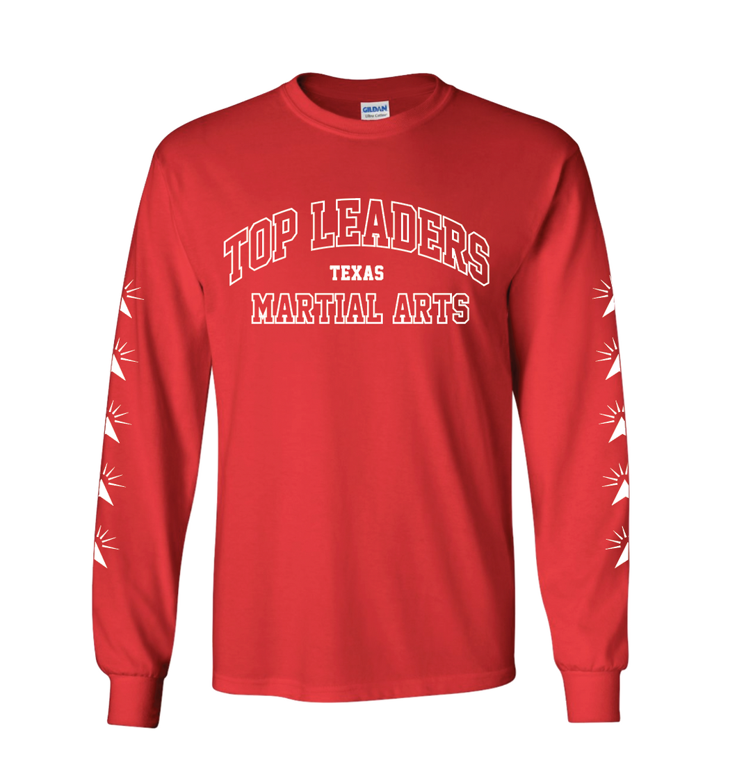 Always on Top LS Tee in Red