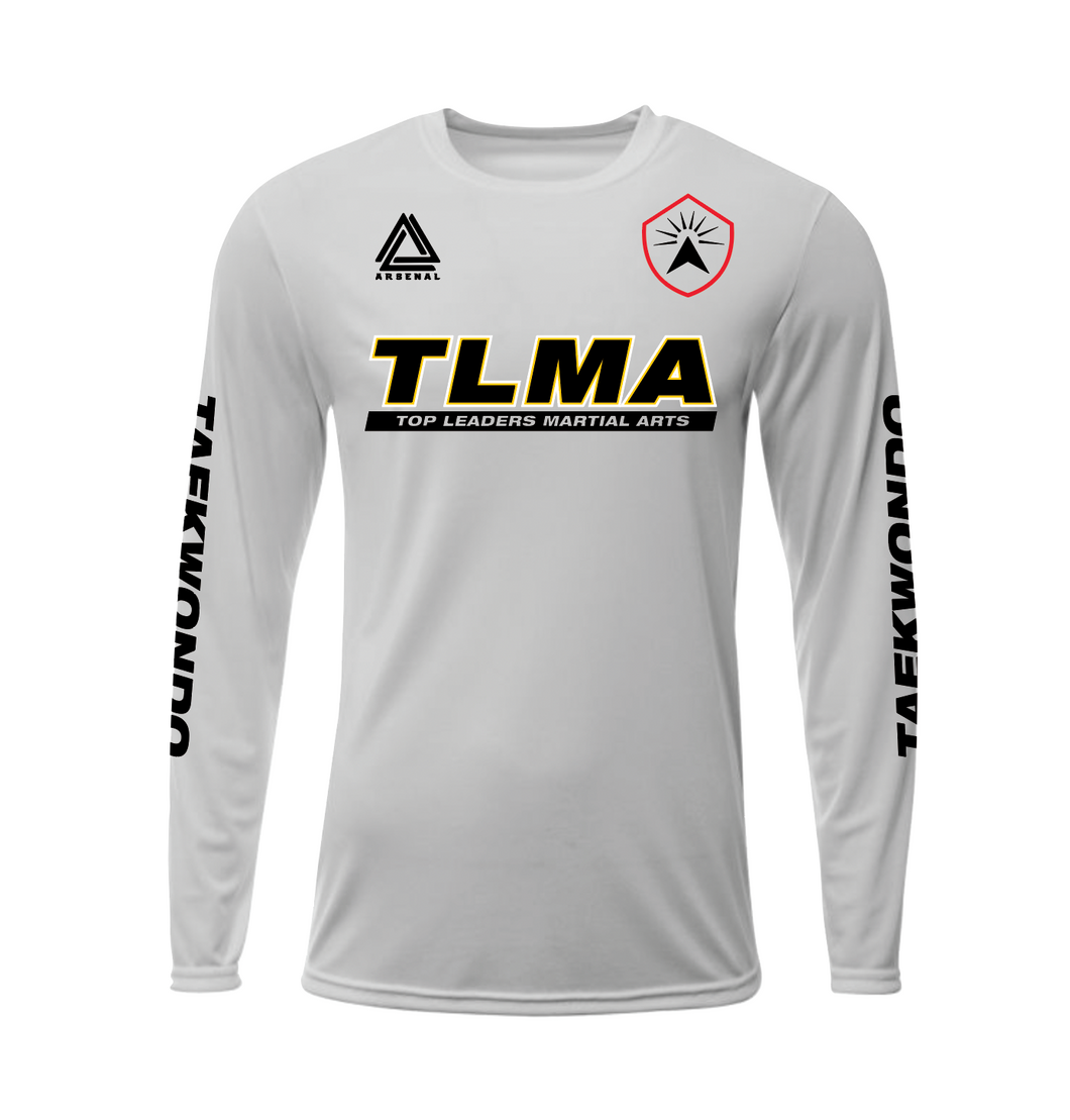 TLMA LS DriFit Tee in Lt Grey