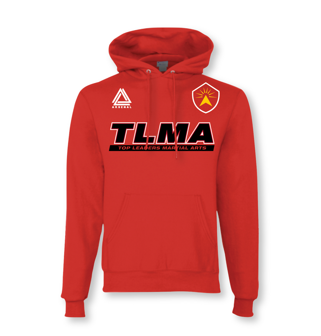 TLMA PO Hoodie by Champion in Red