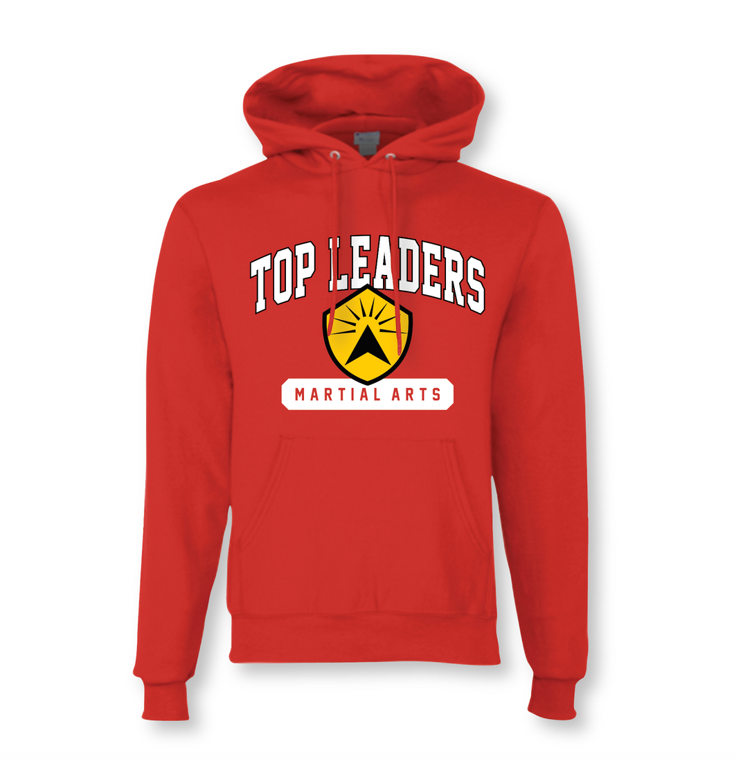 On Top PO Hoodie by Champion in Red