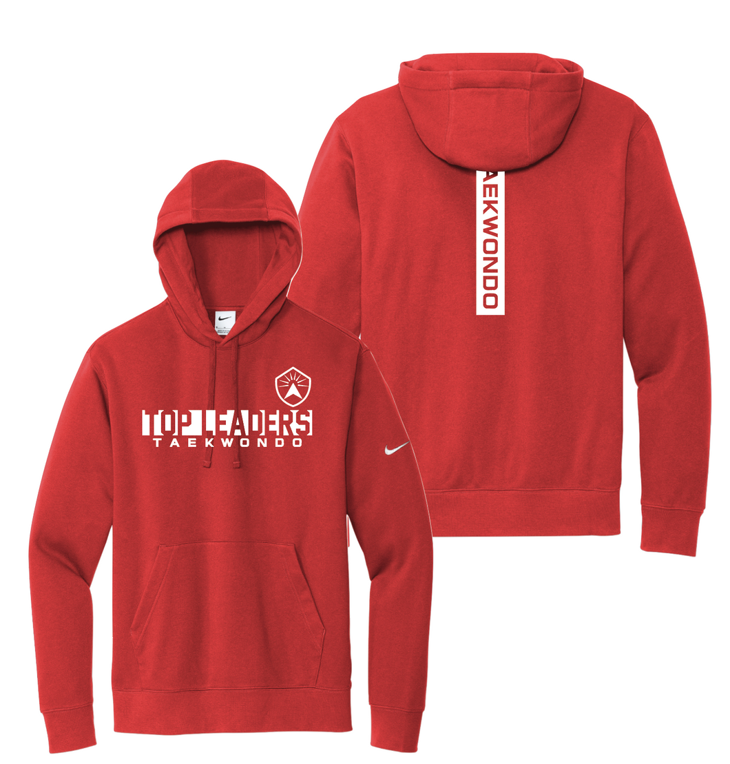 Cut by Cut PO Hoodie by Nike in Red