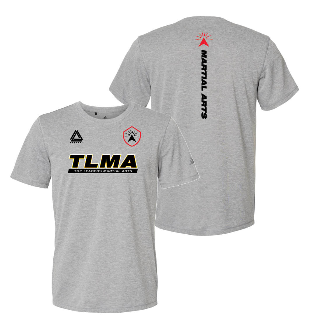 TLMA SS DriFit Tee by adidas in Grey Htr